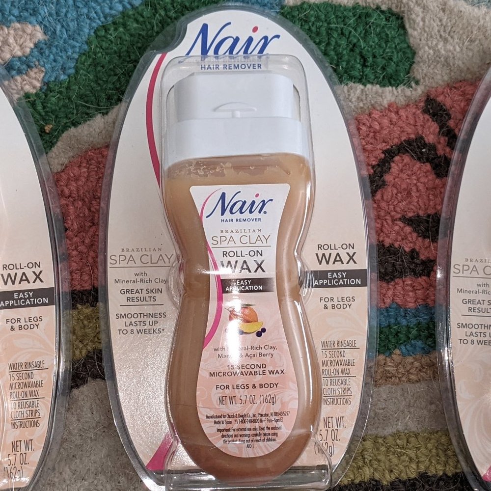 NIB Nair Roll-On Leg & Body Wax